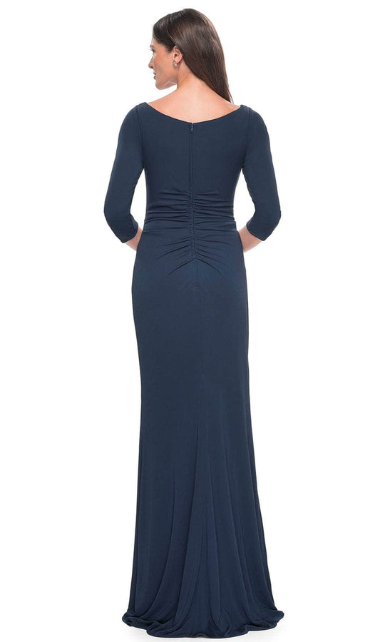 La Femme 31705 - Bateau Sheath Formal Dress