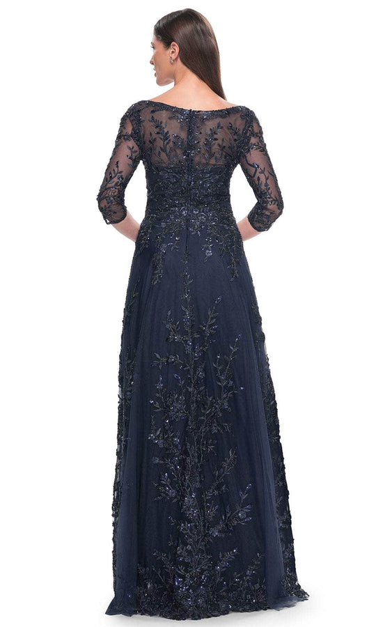 La Femme 31719 - Lace Sequin Formal Dress