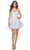 La Femme 31763 - Bustier A-Line Cocktail Dress Cocktail Dresses 00 / White
