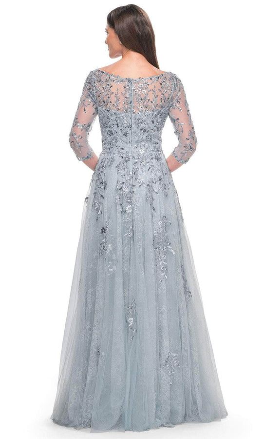 La Femme 31795 - Embellished A-Line Evening Dress
