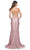 La Femme 31878 - V-Neck Jersey Prom Dress Special Occasion Dress