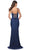 La Femme 31919 - Straight-Across Jersey Prom Dress Evening Dresses