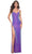 La Femme 31965 - Sequin Corset Prom Dress Special Occasion Dress 00 / Purple
