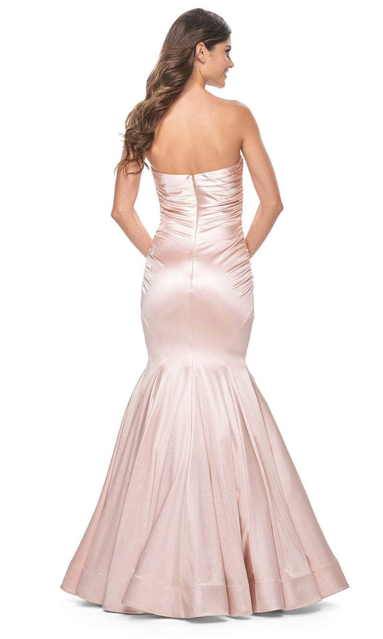 La Femme 31980 - Strapless Satin Prom Dress
