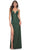 La Femme 31987 - Ruched Empire Prom Dress Evening Dresses 00 / Emerald