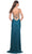 La Femme 31988 - V-Neck Ruched Jersey Prom Dress Evening Dresses