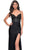 La Femme 31988 - V-Neck Ruched Jersey Prom Dress Evening Dresses