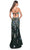 La Femme 31992 - Floral Sequin Lace-Up Back Prom Gown Evening Dresses