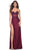 La Femme 32011 - Rhinestone Jersey Prom Dress Prom Dresses 00 / Dark Berry