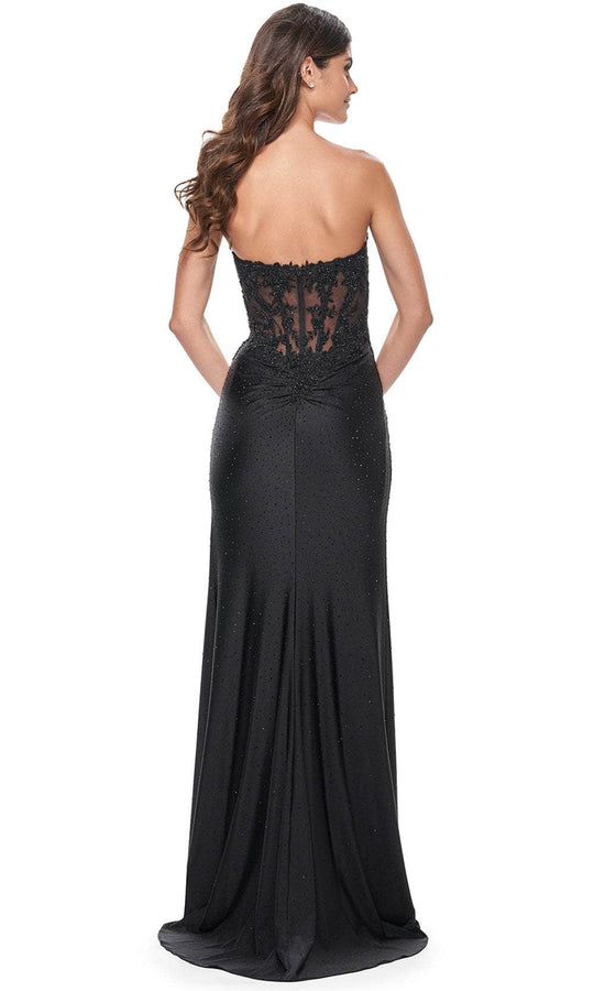 La Femme 32011 - Rhinestone Jersey Prom Dress