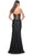 La Femme 32012 - Rhinestone Ornate Strapless Prom Gown Prom Dresses