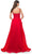 La Femme 32017 - Ruched Illusion Prom Dress Evening Dresses