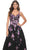 La Femme 32030 - Sequin Floral Embroidered A-Line Prom Gown Evening Dresses