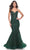 La Femme 32033 - Beaded Appliqued Mermaid Prom Dress Prom Dresses