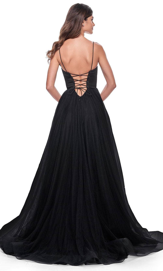 La Femme 32065 - Bustier Tulle Prom Dress
