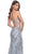 La Femme 32074 - Embroidered Illusion Side Prom Dress Prom Dresses