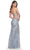 La Femme 32074 - Embroidered Illusion Side Prom Dress Prom Dresses