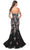 La Femme 32087 - Floral Sequin Embellished Off-Shoulder Prom Gown Prom Dresses