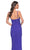 La Femme 32097 - Sleeveless Ruched Jersey Prom Gown Evening Dresses