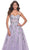 La Femme 32221 - Lace Applique A-Line Prom Gown Prom Dresses
