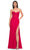 La Femme 32234 - Embellished Corset Sweetheart Prom Gown Evening Dresses 00 / Red