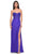 La Femme 32234 - Embellished Corset Sweetheart Prom Gown Evening Dresses 00 / Royal Blue