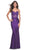 La Femme 32254 - Embroidered Corset Strapless Prom Gown Prom Dresses