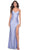 La Femme 32256 - Lace Up Back Prom Dress Evening Dresses 00 / Light Periwinkle