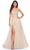La Femme 32271 - Rhinestone Embellished A-Line Prom Gown Prom Dresses