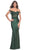 La Femme 32302 - Applique Corset Prom Dress Prom Dresses 00 / Dark Emerald