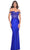 La Femme 32302 - Applique Corset Prom Dress Prom Dresses 00 / Royal Blue