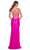 La Femme 32324 - Bead Embellished V-Neck Prom Gown Evening Dresses