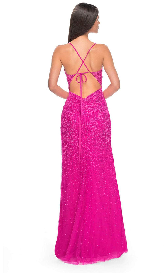 La Femme 32328 - Sleeveless Corset Bodice Prom Dress