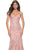 La Femme 32333 - Sleeveless Beaded Mermaid Prom Dress Evening Dresses