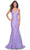 La Femme 32337 - Sequin Ornate Deep V-Neck Prom Gown Prom Dresses