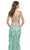 La Femme 32344 - V-Neck Sequin Floral Sleeveless Prom Gown Evening Dresses