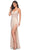 La Femme 32408 - Corset Bodice Fishnet Prom Dress Special Occasion Dress