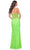 La Femme 32417 - Rhinestone Fishnet Strapless Prom Dress Evening Dresses