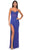 La Femme 32446 - Sweetheart Illusion Bodice Prom Gown Formal Gowns 00 / Royal Blue