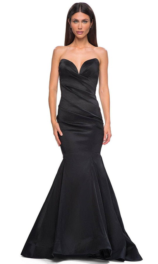 La Femme 32791 - Strapless Sweetheart Mermaid Prom Gown