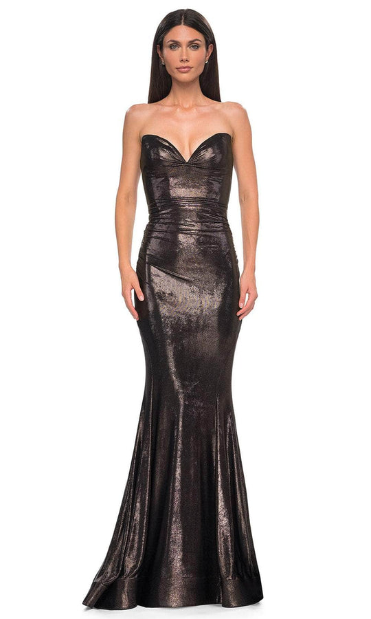 La Femme 32995 - Sweetheart Neckline Mermaid Prom Gown