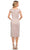 La Femme - Cap Sleeve Jersey Cocktail Dress 30110SC Graduation Dresses
