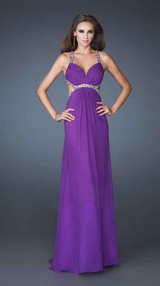 La Femme Gigi - 18888 Embellished Sweetheart Empire Evening Dress