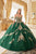 Ladivine 15711 - Lace Applique Embellished Off-Shoulder Ballgown Ball Gowns
