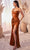 Ladivine 7495 - Corset Bodice Sheath Prom Gown Prom Dresses 2 / Sienna
