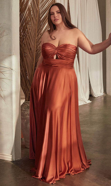 burnt orange graduation dress Burnt orange short gown styles