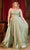 Ladivine 7496C - Sweetheart Knotted Evening Gown Evening Dresses
