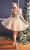 Ladivine 9239 - Sequin Appliqued A-Line Cocktail Dress Cocktail Dresses S / Rose Gold