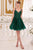 Ladivine 9245 - Glitter A-Line Cocktail Dress Cocktail Dresses