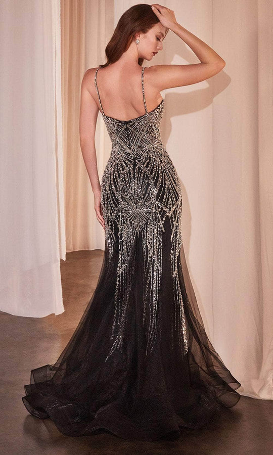 Ladivine 9317 - Mermaid Skirt Beaded Prom Dress